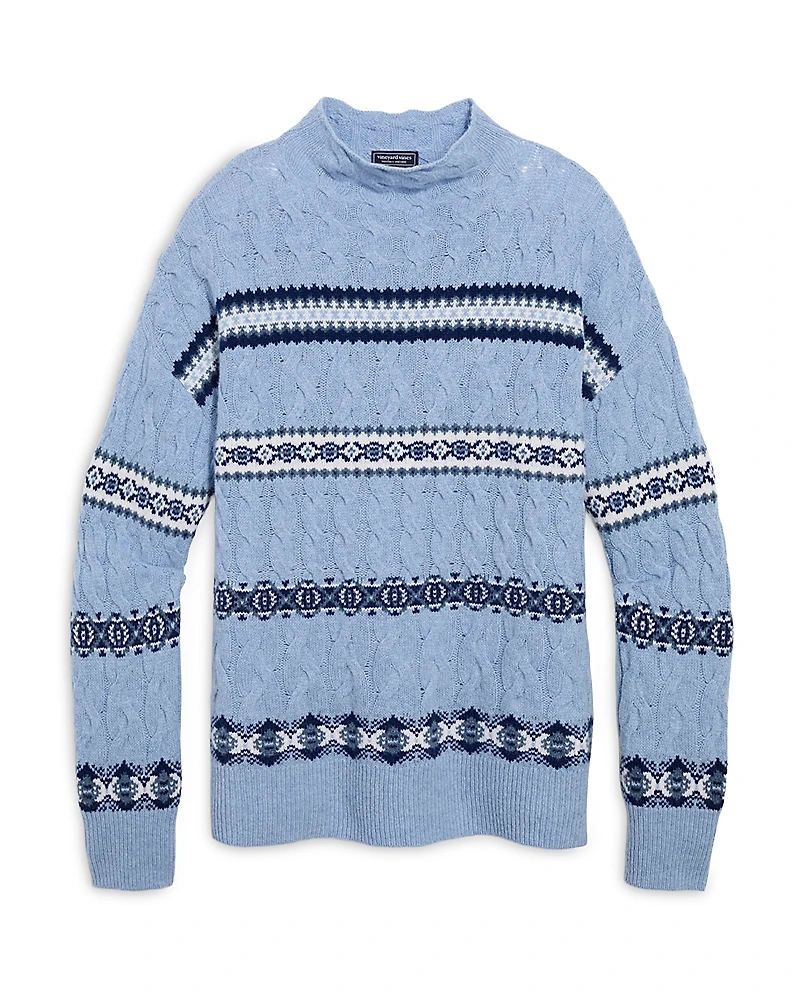 Vineyard Vines Mock Neck Sweater