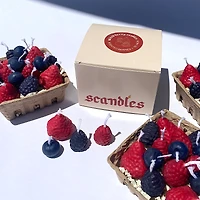 Scandles Mixed Berry Candles, 16 Pack