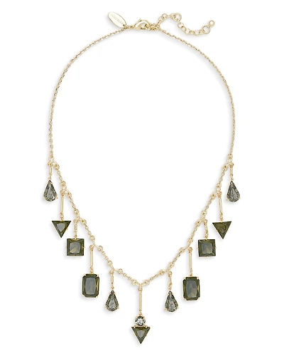 Ramy Brook Stone Jewelry Alanna Mixed Shape Statement Necklace, 16-18