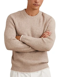 Reiss Crammond Ribbed Crewneck Sweater