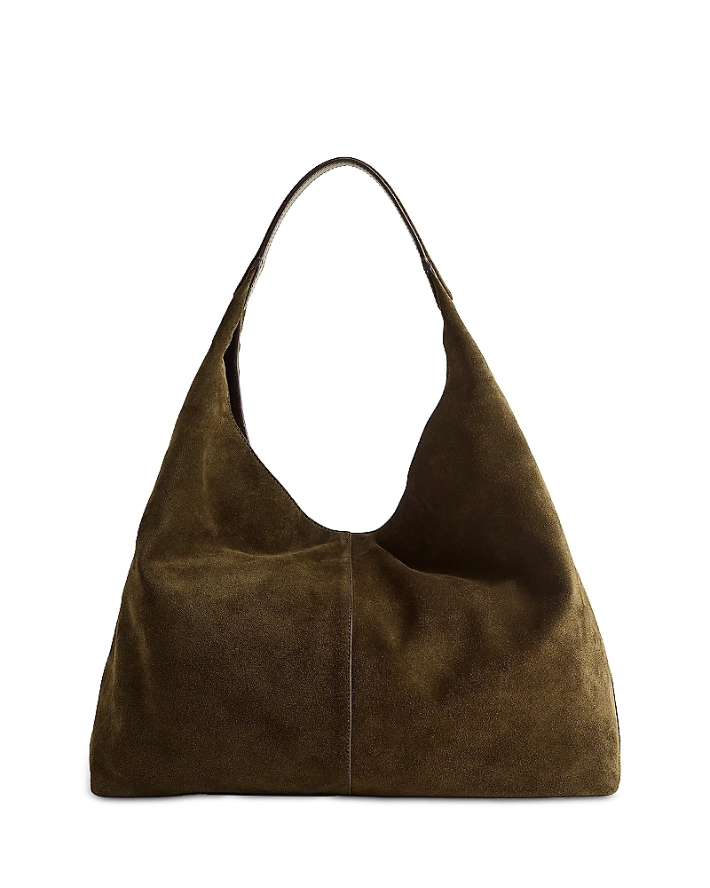 Madewell Mylie Large Suede Shoulder Bag