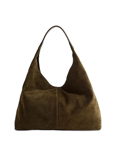 Madewell Mylie Large Suede Shoulder Bag
