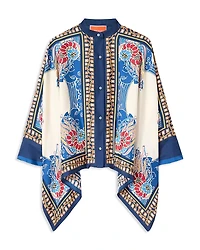 La DoubleJ Silk Foulard Shirt