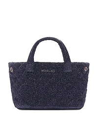 Mz Wallace Metro City Mini Shimmer Quilted Tote Bag