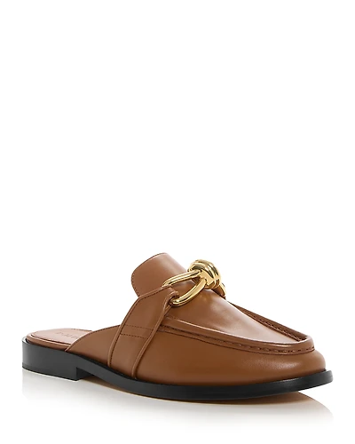 Bottega Veneta Women's Astaire Open Back Loafers