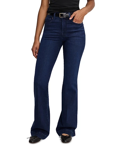 Good American Legs Flare Compression Jeans
