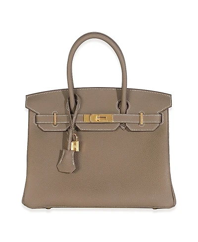 Pre-Owned HERMES Birkin 30 Leather Handbag