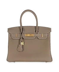 Pre-Owned HERMES Birkin 30 Leather Handbag