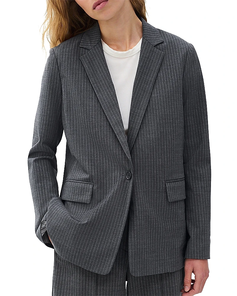 rag & bone Jennifer Striped Combo Blazer Vest Set