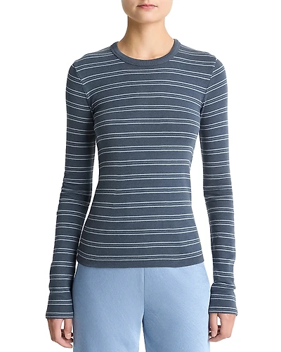 Vince Stripe Long Sleeve Tee