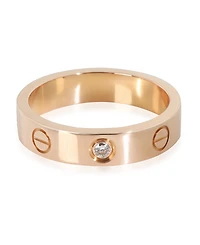 Pre-Owned Cartier Small Model Love 18k Rose Gold Ring