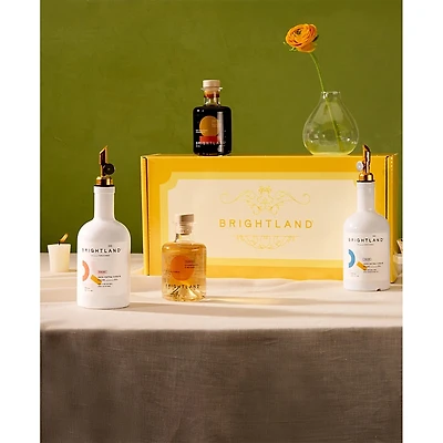 Brightland The Essential Olive Oil & Champagne Vinegar Gift Set