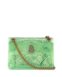 Kurt Geiger London Kensington Mini Vinyl & Crystal Convertible Crossbody