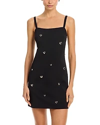 Milly Collette Heart Mini Dress