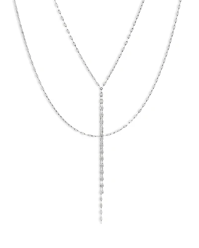 Lana 14K Gold Double Strand Blake Lariat Necklace