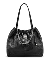 Marc Jacobs The Cristina Croc Embossed Leather Tote