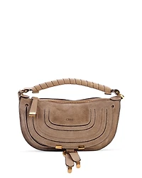Chloe Marcie Mini Suede Shoulder Bag