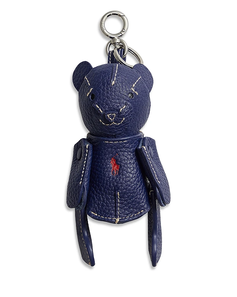 Polo Ralph Lauren Polo Bear Leather Bag Charm