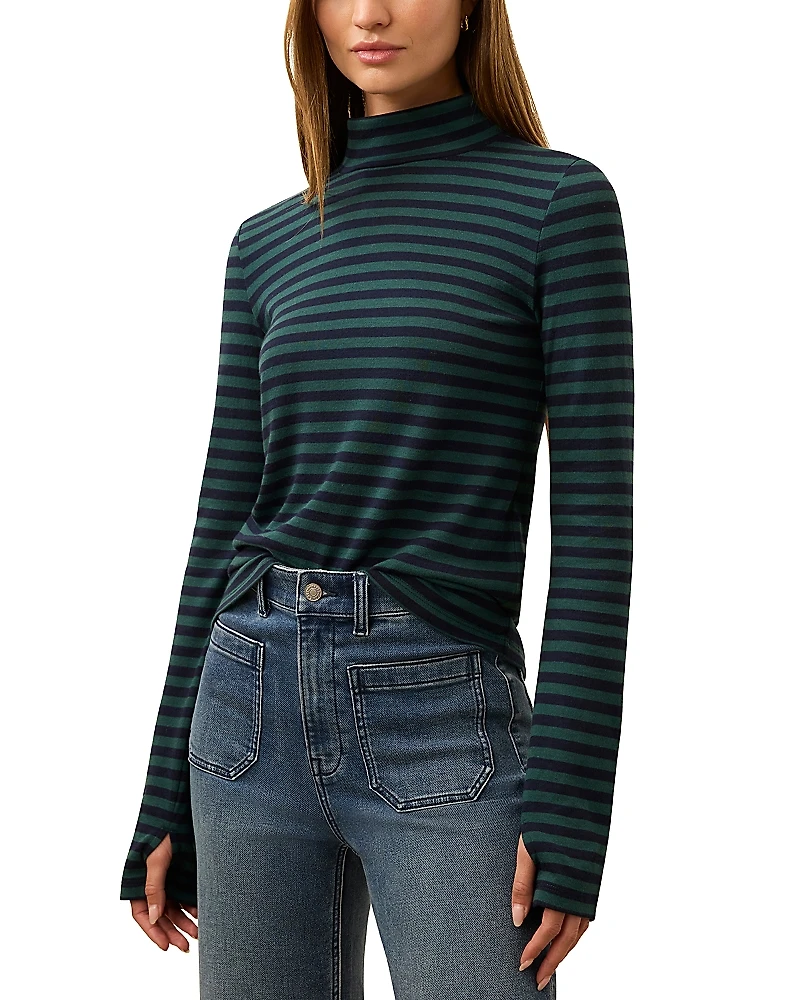 Faherty Turtleneck Top