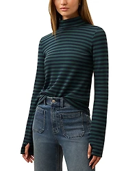 Faherty Turtleneck Top