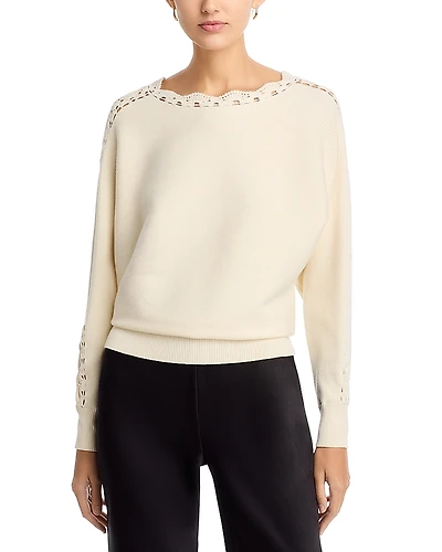 Elie Tahari The Juniper Dolman Sleeve Sweater