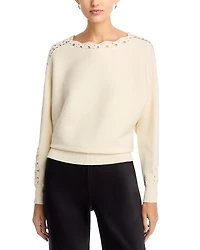 Elie Tahari The Juniper Dolman Sleeve Sweater