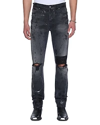Ksubi Chitch Powder Slim Fit Distressed Jeans