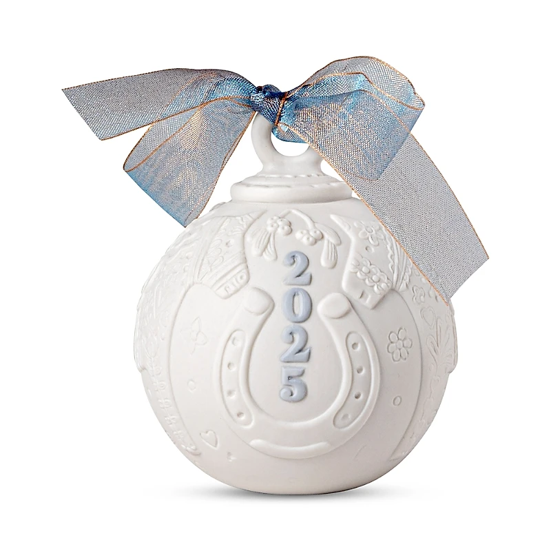 Lladro 2025 Ball Christmas Ornament - Limited Edition