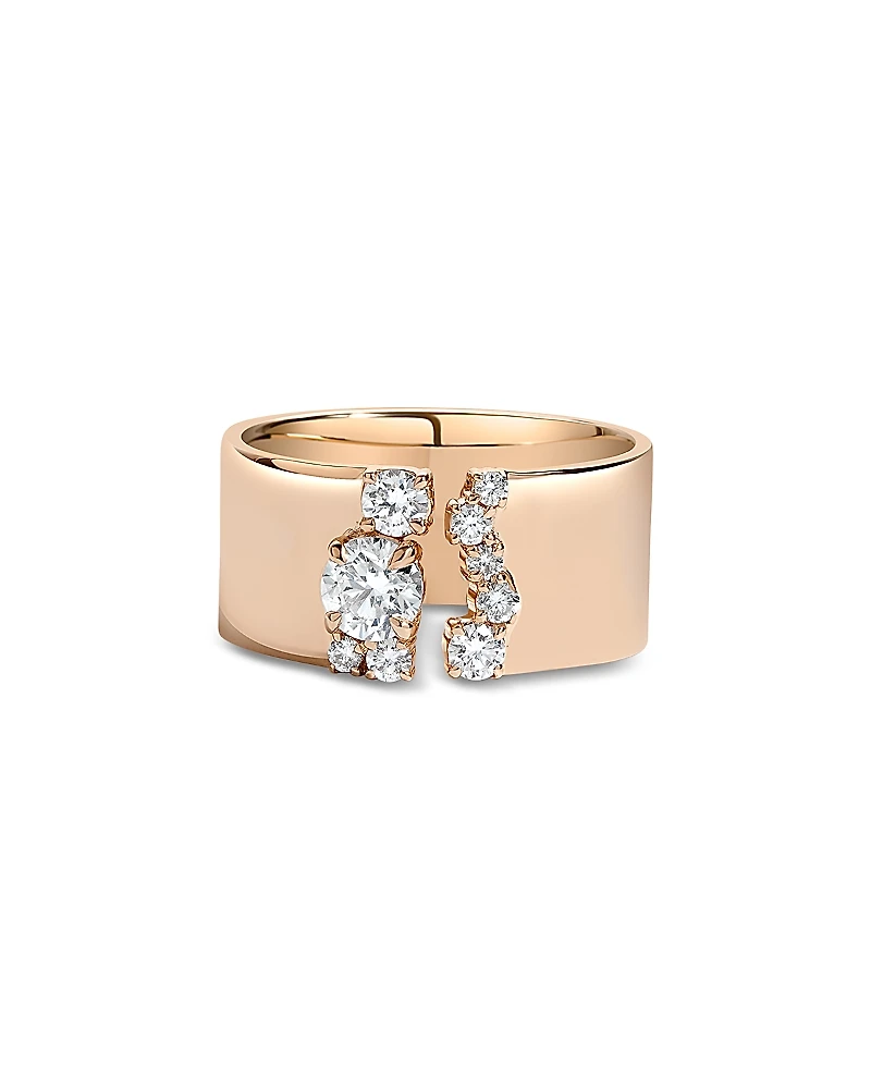Shahla Karimi from the Luxe Collection Certified Lab Grown Diamond Cluster Gap Ring