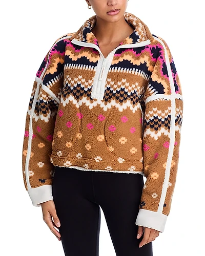 Free People Fp Movement Printed Mountain High Fleece
