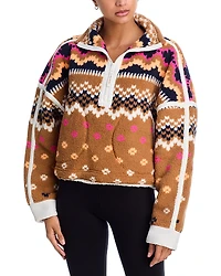 Free People Fp Movement Printed Mountain High Fleece