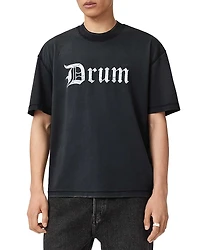 Allsaints Drum Roll Graphic Tee