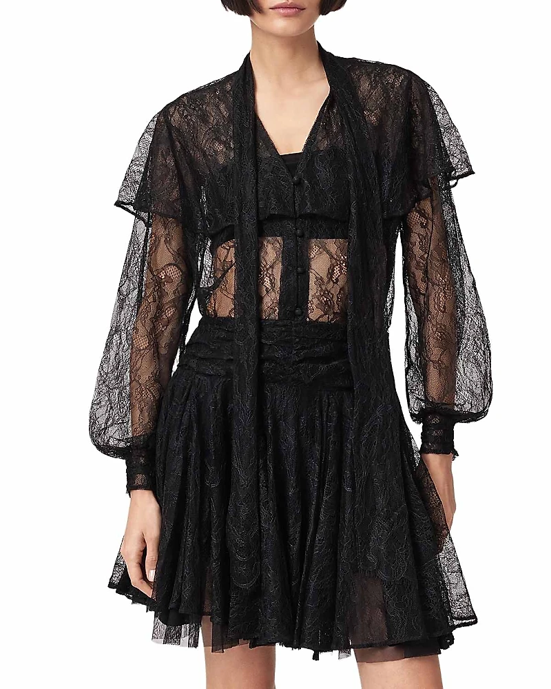 Allsaints Athena Lace Shirt