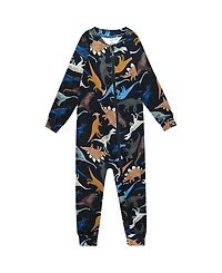 Deux par Boys' One-Piece Thermal Underwear Dinosaur - Little Kid, Big Kid