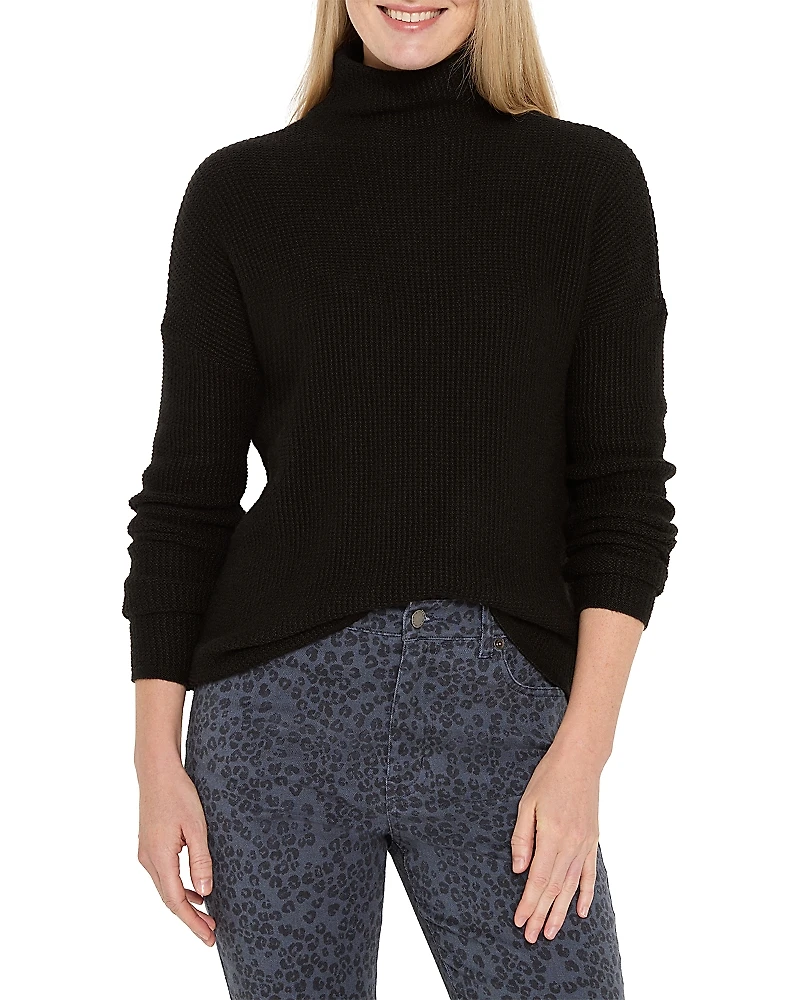 Nic+Zoe Waffle Tuck Sweater