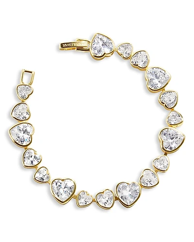 Baublebar Zadie Cubic Zirconia Heart Tennis Bracelet