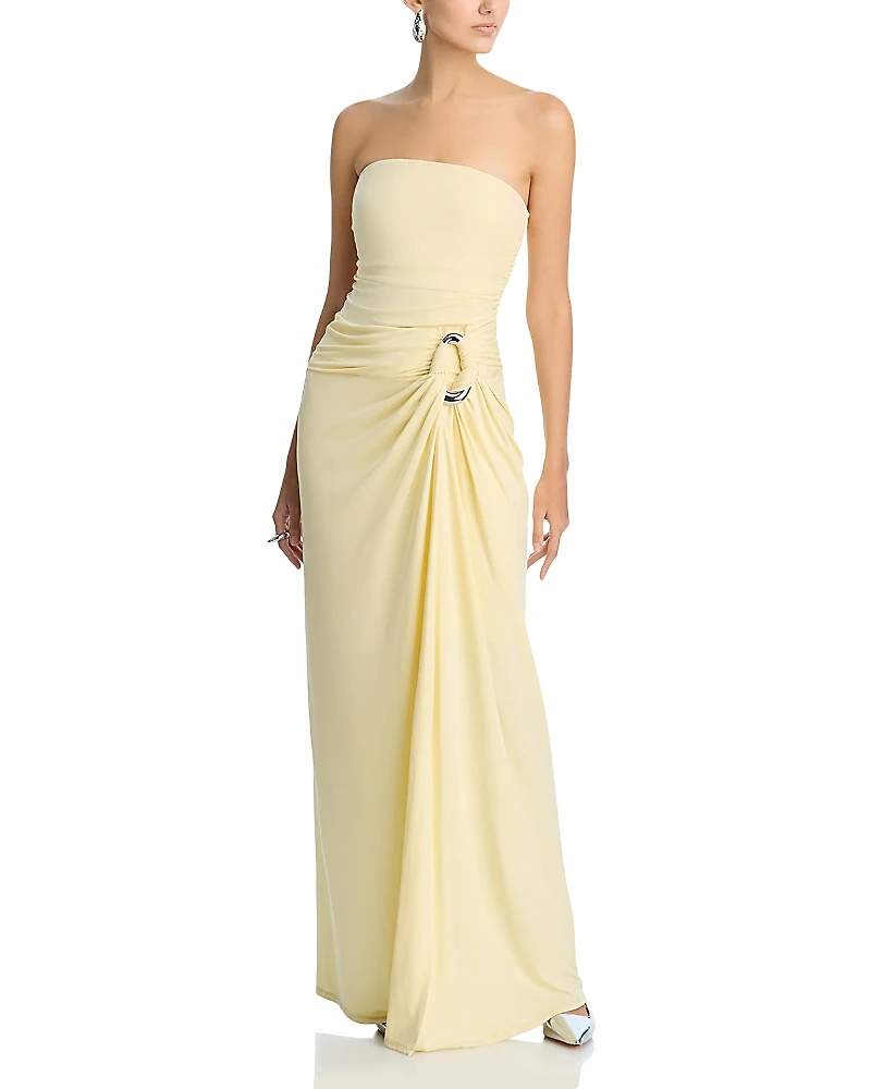 Simkhai Emma Strapless Gown
