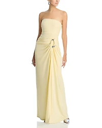Simkhai Emma Strapless Gown