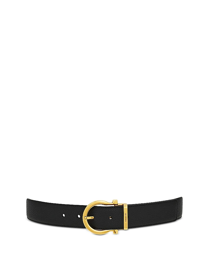 Ferragamo Gancini Reversible Leather Belt