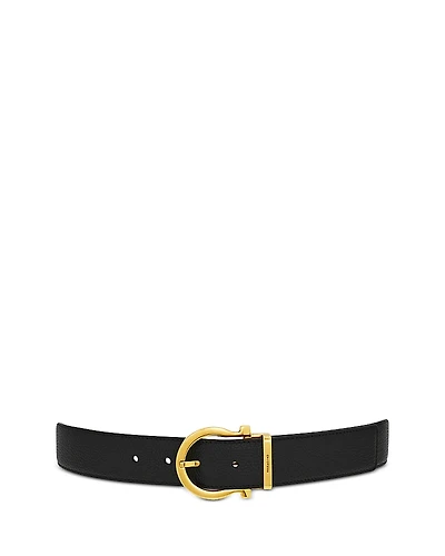 Ferragamo Gancini Reversible Leather Belt
