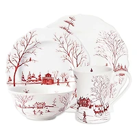 Juliska Country Estate Winter Frolic 4-Piece Place Setting