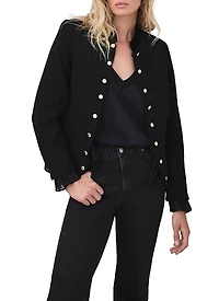 Mint Velvet Women's Military Wool Blend Jacket