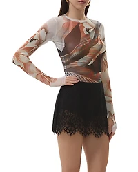 Afrm Kaylee Printed Top