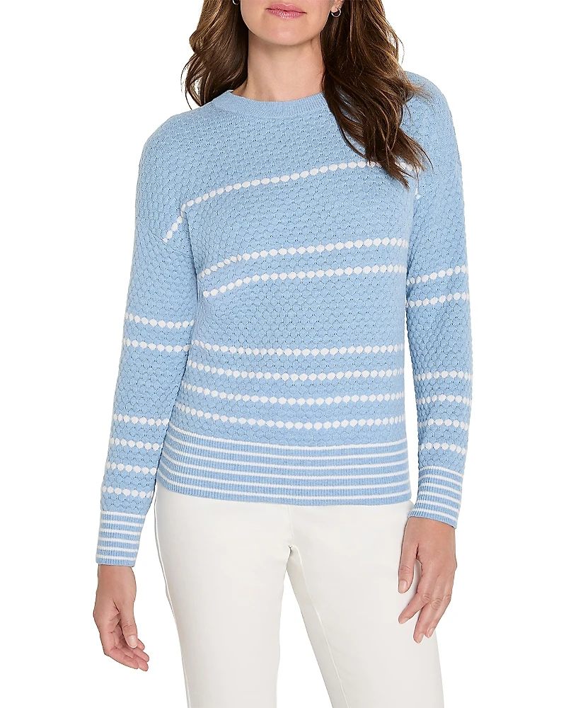 Nic+Zoe Circle Around Cotton Cashmere Sweater
