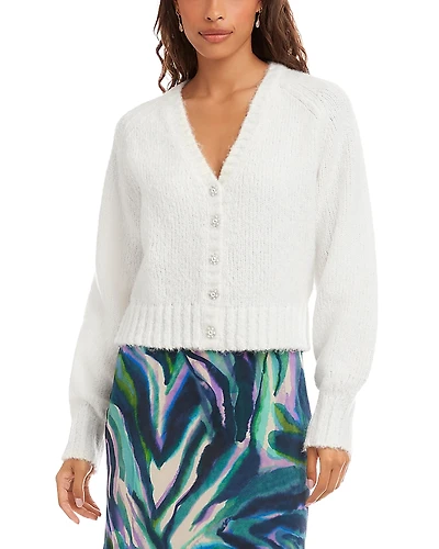 Karen Kane Pearl Button Cardigan Sweater