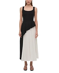 Simkhai Zayla Sleeveless Asymmetric Dress