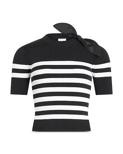 Patou Striped Knitted Tee