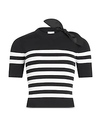 Patou Striped Knitted Tee