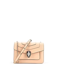 Pre-Owned Bvlgari Mini Serpenti Forever Shoulder Bag Leather