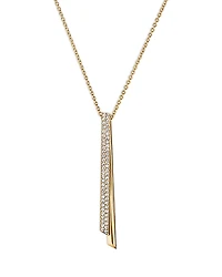 Hearts On Fire 18K Yellow Gold Inside Out Diamond Flip Drop Pendant Necklace, 16-18